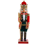 Kurt Adler 15-Inch Red and Green King Nutcracker