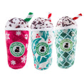 Load image into Gallery viewer, Starbarks Puppermint Mocha Holiday Cups | Christmas Dog Toys