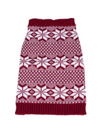 Fair Isle Knitted Dog Sweater