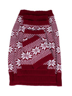 Fair Isle Knitted Dog Sweater