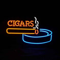 Load image into Gallery viewer, Fire Cigars Ashtray Neon Signs
