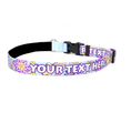 Load image into Gallery viewer, Personalized Flower Power Dog Collar