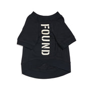 Found My Animal Big Full Heart Animal T-Shirt, Black + Cream