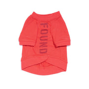 Found My Animal Big Full Heart Animal T-Shirt, Coral Orange + Brick