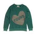 Load image into Gallery viewer, Found My Animal Big Full Heart Sweatshirt, Hunter Green + Pine