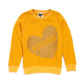 Load image into Gallery viewer, Found My Animal Big Full Heart Sweatshirt, Mustard Yellow + Olive