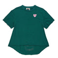 Load image into Gallery viewer, Big Full Heart T-Shirts Premium Found My Animal Big Full Heart T-Shirt, Hunter Green + Candy Pink