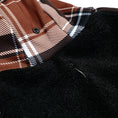Load image into Gallery viewer, Frenchie Dog Hoodie - Cocoa Plaid