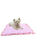 Load image into Gallery viewer, NEW Furbaby Ruffled Blankets 29"x29", 4 COLORS!