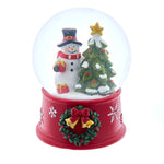 Kurt Adler 5-Inch Wind-Up Musical Snowman With Water Globe