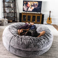 Load image into Gallery viewer, Giant Bean Bag Chair - Chinchilla