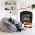 Load image into Gallery viewer, Giant Bean Bag Chair - Chinchilla