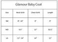 Load image into Gallery viewer, Hello Doggie Glamour Baby Dog Coat Caviar Black Pet Coats