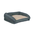 Load image into Gallery viewer, GreenDog Bolster Bed- Checkered Wave