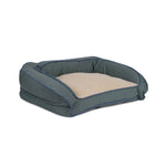GreenDog Bolster Bed- Checkered Wave