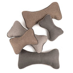 GreenDog Bone Pillow- Luxe Neutral