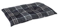 Load image into Gallery viewer, Bowsers Greystone Tartan Tufted Dog Crate Cushion - Washable Crate and Lounge Comfort