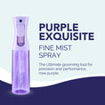 Load image into Gallery viewer, Dog Exquisite Fine Mist Spray Purple Bottle by Chis Christensen