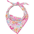 Load image into Gallery viewer, Groovy Fuchsia Florals Dog Bandana