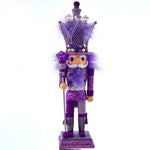 Kurt Adler 16-Inch Hollywood Purple King Nutcracker