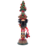 Kurt Adler 19.5-Inch Hollywood Cardinal in Tree Hat Nutcracker