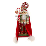 Kurt Adler delightful 15-Inch Hollywood Nutcrackers Gingerbread Candy Santa Nutcracker