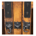 Load image into Gallery viewer, Oasis Large Dog Wood Kennel Dark Wax