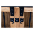 Load image into Gallery viewer, Oasis Large Dog Rustic Wood Kennel in Medium Wax - Southlake Paws