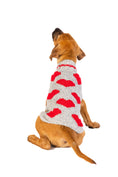 Load image into Gallery viewer, Red Hearts Dog Sweater