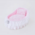 Load image into Gallery viewer, Crib Dog Crystal Handmade Bed - Luxury Dog Bed from Southlake Paws