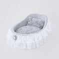 Load image into Gallery viewer, Crib Dog Crystal Handmade Bed - Luxury Dog Bed from Southlake Paws