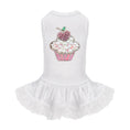 Load image into Gallery viewer, Lil' Miss Cupcake Dog Crystal Dress - Designer Dog Clothes from Southlake Paws
