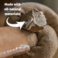 Load image into Gallery viewer, Huggle-Hide® Natural Leather Bone Dog Toy, 3 Pack - image 7