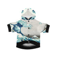 Load image into Gallery viewer, Hokusai Great Wave Off Kanagawa Button Hoodie