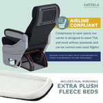 Hybrid Adventurer Pet Backpack with Removable Wheels and Telescopic Handle