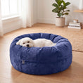 Load image into Gallery viewer, 24 Inch Elevated Bolster Dog Bed - Plush Fur