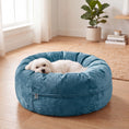 Load image into Gallery viewer, 24 Inch Elevated Bolster Dog Bed - Plush Fur