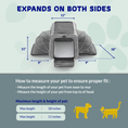 Load image into Gallery viewer, Katziela Rolling Rover Airline Compliant Expandable Wheeled Pet Carrier