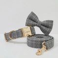 Load image into Gallery viewer, Gray Plaid Set