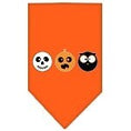Load image into Gallery viewer, Halloween Pet and Dog Bandana Screen Printed, "The Spook Trio"