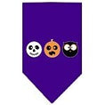 Load image into Gallery viewer, Halloween Pet and Dog Bandana Screen Printed, "The Spook Trio"