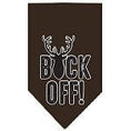 Load image into Gallery viewer, Pet and Dog Bandana Screen Printed, "Buck Off"
