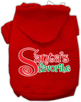 Load image into Gallery viewer, Christmas Pet Hoodie Screen Printed, "Santa's Favorite"