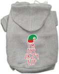 Load image into Gallery viewer, Christmas Pet Hoodie "I'm The Lazy Elf"