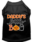 Load image into Gallery viewer, Halloween Pet Dog & Cat Shirt Screen Printed, "Daddy's Little Boo"