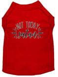 Load image into Gallery viewer, Pet Shirt "Not Today Satan"