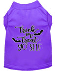 Load image into Gallery viewer, Halloween Pet Dog & Cat Shirt Screen Printed, "Trick Or Treat Yo' Self"