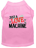 Load image into Gallery viewer, Pet Dog & Cat Shirt Screen Printed, "Just A Love Machine"