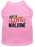 Load image into Gallery viewer, Pet Dog & Cat Shirt Screen Printed, "Just A Love Machine"