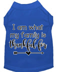 Load image into Gallery viewer, Pet Dog & Cat Shirt Screen Printed, "I Am What My Family Is Thankful For"